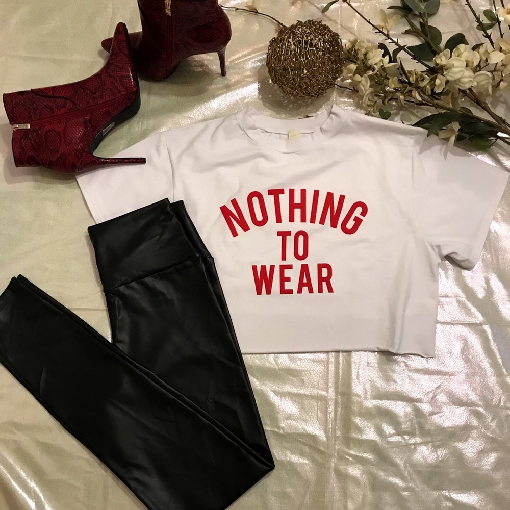 Women’s crop tee
